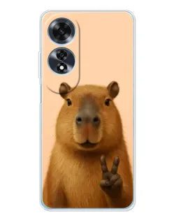 Чохол для OPPO A60 з картинкою «Капібара вікторія» Чохол для OPPO A60 з картинкою «Капібара вікторія»