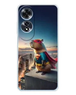 Чохол для OPPO A60 з картинкою «Капі-мен супергерой» Чохол для OPPO A60 з картинкою «Капі-мен супергерой»