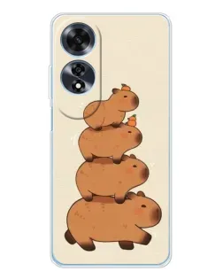 Чохол для OPPO A60 з картинкою «Вежа з капібар» Чохол для OPPO A60 з картинкою «Вежа з капібар»