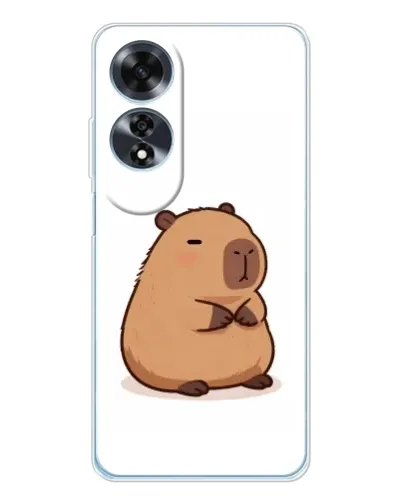 Чохол для OPPO A60 з картинкою «Товстенька капібара»