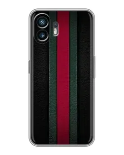 Чехол для OPPO A6k с картинкой «Gucci — неоновая линия»