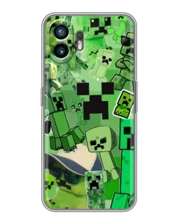 Чохол для OPPO A6k з картинкою «Кріпери Minecraft» Чохол для OPPO A6k з картинкою «Кріпери Minecraft»