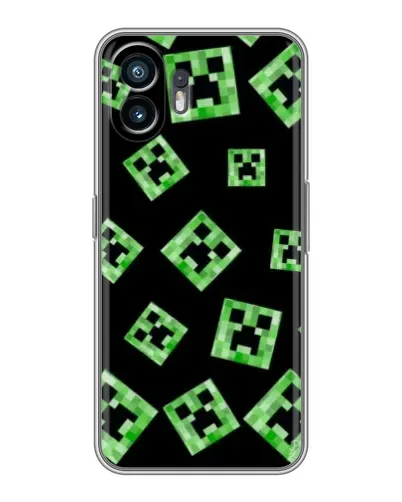 Чохол для OPPO A6k з картинкою «Паттерн з кріперами»