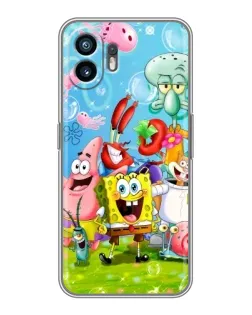 Чехол для OPPO A6k с картинкой «Губка Боб и друзья»
