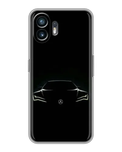 Чехол для OPPO A6k с картинкой «Mercedes — силуэт авто» Чехол для OPPO A6k с картинкой «Mercedes — силуэт авто»
