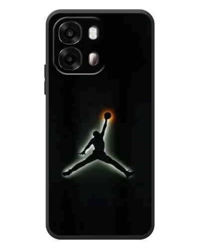 Чехол для OPPO A6s с картинкой «Jordan Gradient Logo»