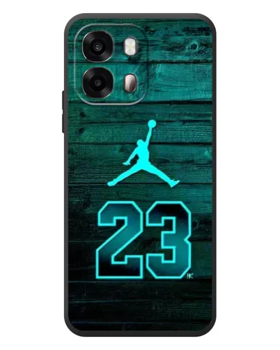 Чехол для OPPO A6s с картинкой «Jordan Cyan 23»