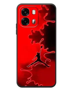 Чехол для OPPO A6s с картинкой «Jordan Red Smoke»