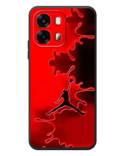 Чехол для OPPO A6s с картинкой «Jordan Red Smoke»