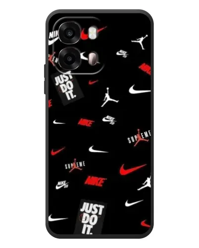 Чехол для OPPO A6s с картинкой «Nike Mix Pattern»