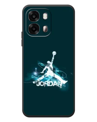 Чехол для OPPO A6s с картинкой «Jordan Blue Fire»