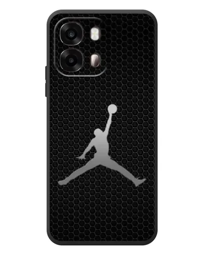 Чехол для OPPO A6s с картинкой «Jordan Dark Carbon»