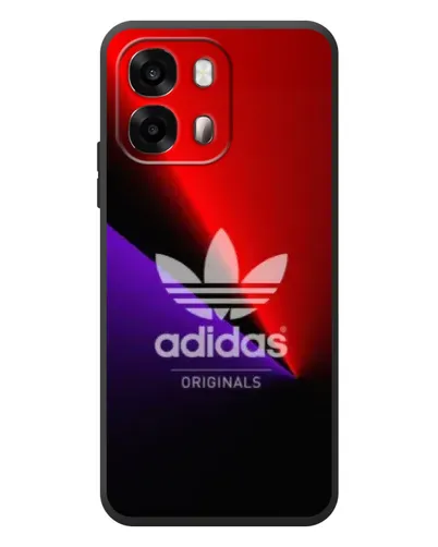 Чехол для OPPO A6s с картинкой «Adidas Red Neon»