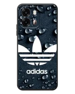 Чехол для OPPO A6s с картинкой «Adidas Trefoil Blue»