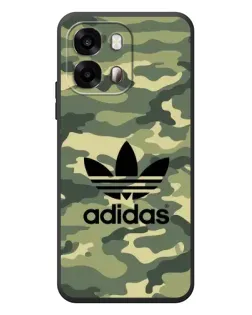 Чехол для OPPO A6s с картинкой «Милитари стиль Adidas»