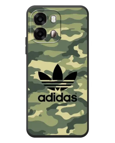 Чехол для OPPO A6s с картинкой «Милитари стиль Adidas»