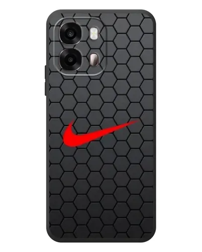Чехол для OPPO A6s с картинкой «Nike — карбоновая сетка»