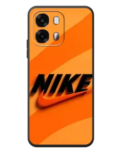 Чехол для OPPO A6s с картинкой «Оранжевый драйв Nike»