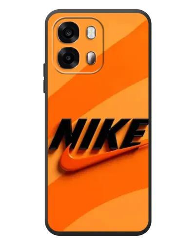 Чехол для OPPO A6s с картинкой «Оранжевый драйв Nike»