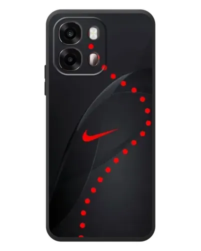 Чехол для OPPO A6s с картинкой «Абстрактный дизайн Nike»