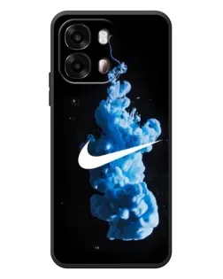 Чехол для OPPO A6s с картинкой «Nike и синий дым»