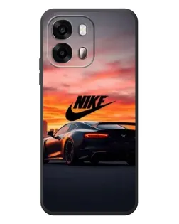 Чехол для OPPO A6s с картинкой «Nike и суперкар»