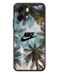 Чехол для OPPO A6s с картинкой «Тропический принт Nike»