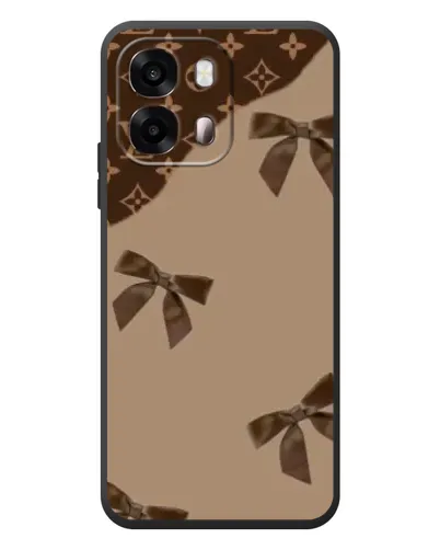 Чехол для OPPO A6s с картинкой «LV — кофейный атлас»