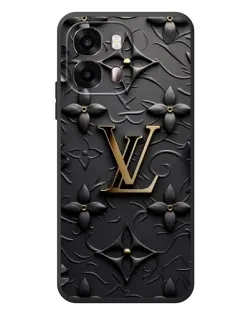 Чехол для OPPO A6s с картинкой «Кожаная текстура LV»