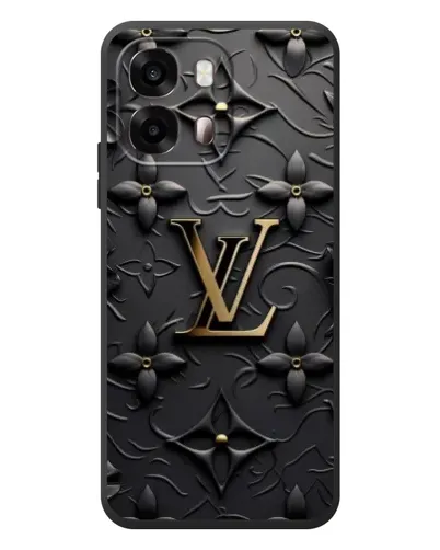 Чехол для OPPO A6s с картинкой «Кожаная текстура LV»