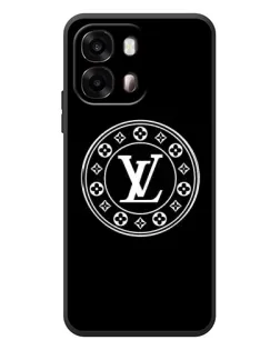 Чехол для OPPO A6s с картинкой «LV — печать стиля»