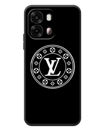 Чехол для OPPO A6s с картинкой «LV — печать стиля»