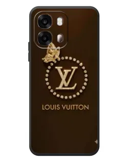 Чехол для OPPO A6s с картинкой «LV — золотая печать»