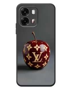 Чехол для OPPO A6s с картинкой «Красное яблоко LV»