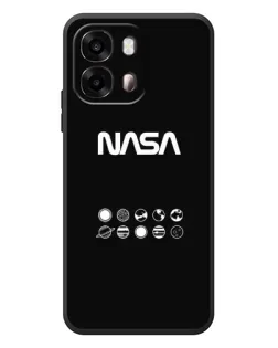 Чехол для OPPO A6s с картинкой «NASA — технический принт»