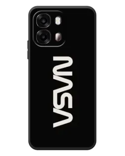 Чехол для OPPO A6s с картинкой «NASA — вертикальный логотип»