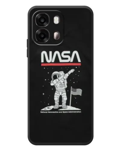 Чехол для OPPO A6s с картинкой «NASA — шагаем по Луне» Чехол для OPPO A6s с картинкой «NASA — шагаем по Луне»
