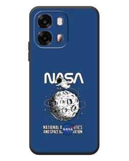 Чехол для OPPO A6s с картинкой «NASA — лунная миссия»