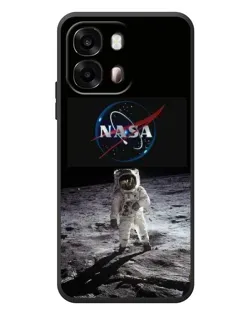 Чехол для OPPO A6s с картинкой «Астронавт на Луне»