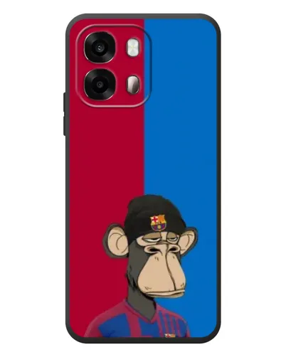 Чехол для OPPO A6s с картинкой «Bored Ape — фанат Барсы» Чехол для OPPO A6s с картинкой «Bored Ape — фанат Барсы»