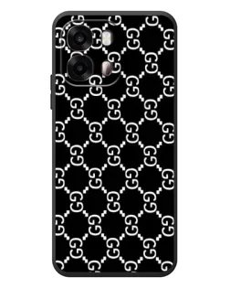 Чехол для OPPO A6s с картинкой «Gucci — сетчатый паттерн»