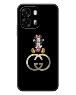 Чехол для OPPO A6s с картинкой «Минни Маус на лого»
