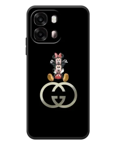 Чехол для OPPO A6s с картинкой «Минни Маус на лого» Чехол для OPPO A6s с картинкой «Минни Маус на лого»