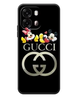 Чехол для OPPO A6s с картинкой «Gucci — герои Disney»