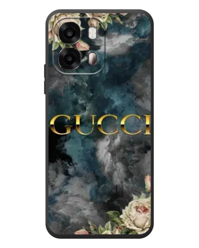 Чехол для OPPO A6s с картинкой «Абстрактные цветы Gucci» Чехол для OPPO A6s с картинкой «Абстрактные цветы Gucci»