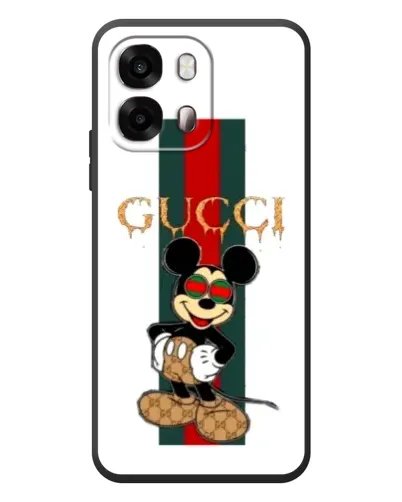 Чехол для OPPO A6s с картинкой «Микки Маус Gucci — полосы» Чехол для OPPO A6s с картинкой «Микки Маус Gucci — полосы»