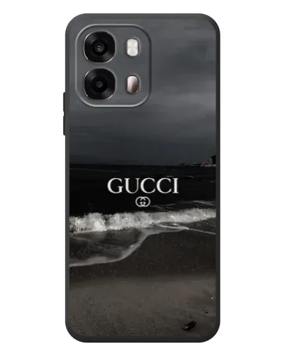 Чехол для OPPO A6s с картинкой «Gucci — морской прибой» Чехол для OPPO A6s с картинкой «Gucci — морской прибой»