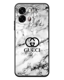 Чехол для OPPO A6s с картинкой «Gucci — мраморный шик»