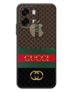 Чехол для OPPO A6s с картинкой «Gucci — брендированный десерт»