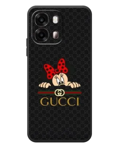 Чехол для OPPO A6s с картинкой «Минни Маус Gucci — черный» Чехол для OPPO A6s с картинкой «Минни Маус Gucci — черный»